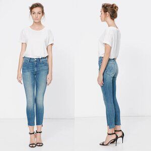 MOTHER Stunner Zip Ankle Step Fray in Good Girls Do Jeans Size 27